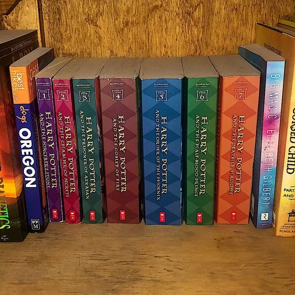 Harry Potter Complete Series Paperback Book Set (Books 1-7)